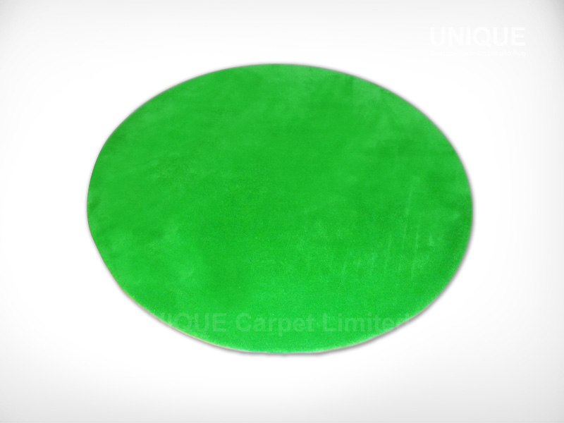 Green Round Mat